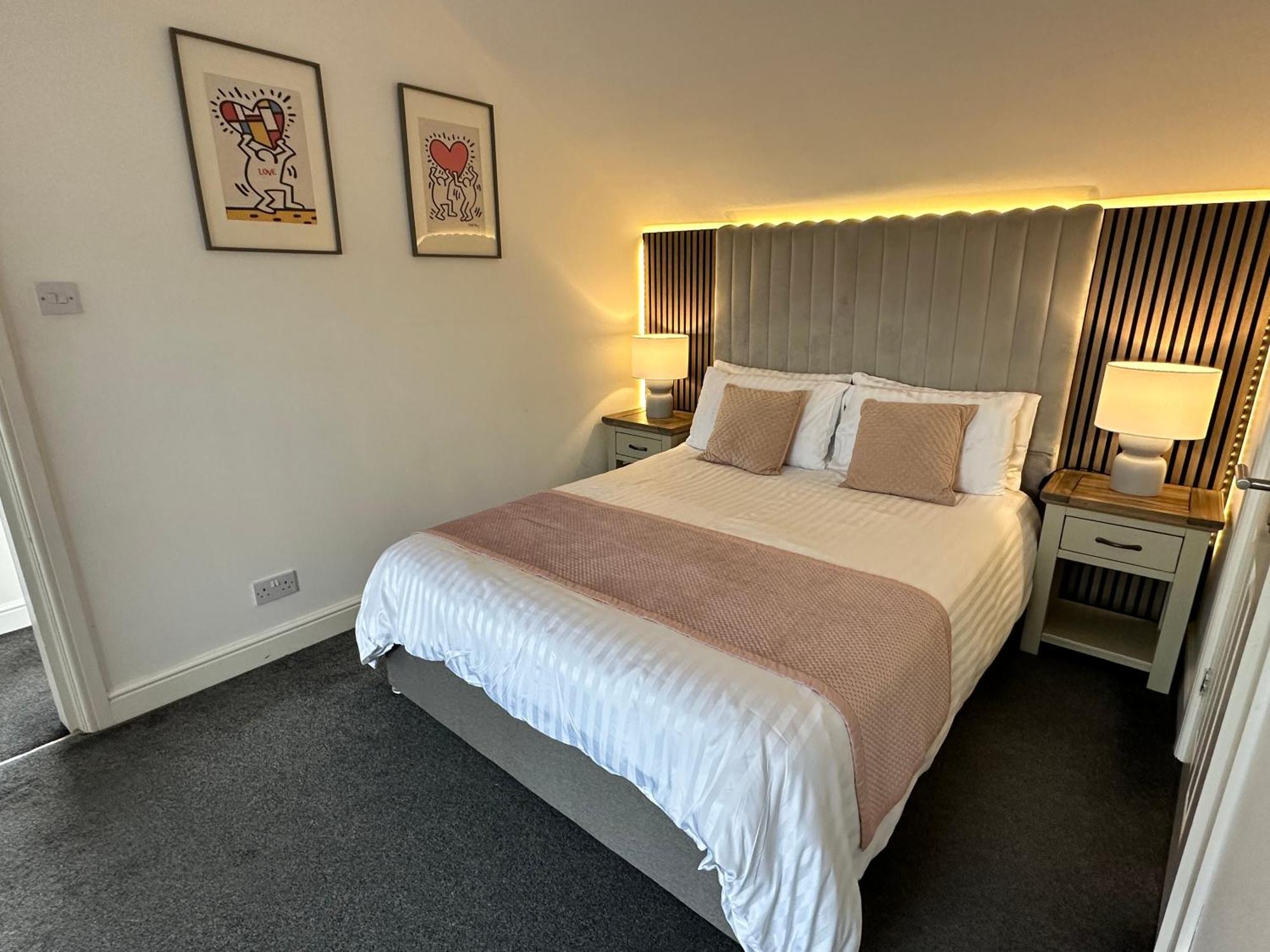 Waterside Mufc & Trafford Centre Townhouse 4 Bedroom Free Parking Manchester Bagian luar foto